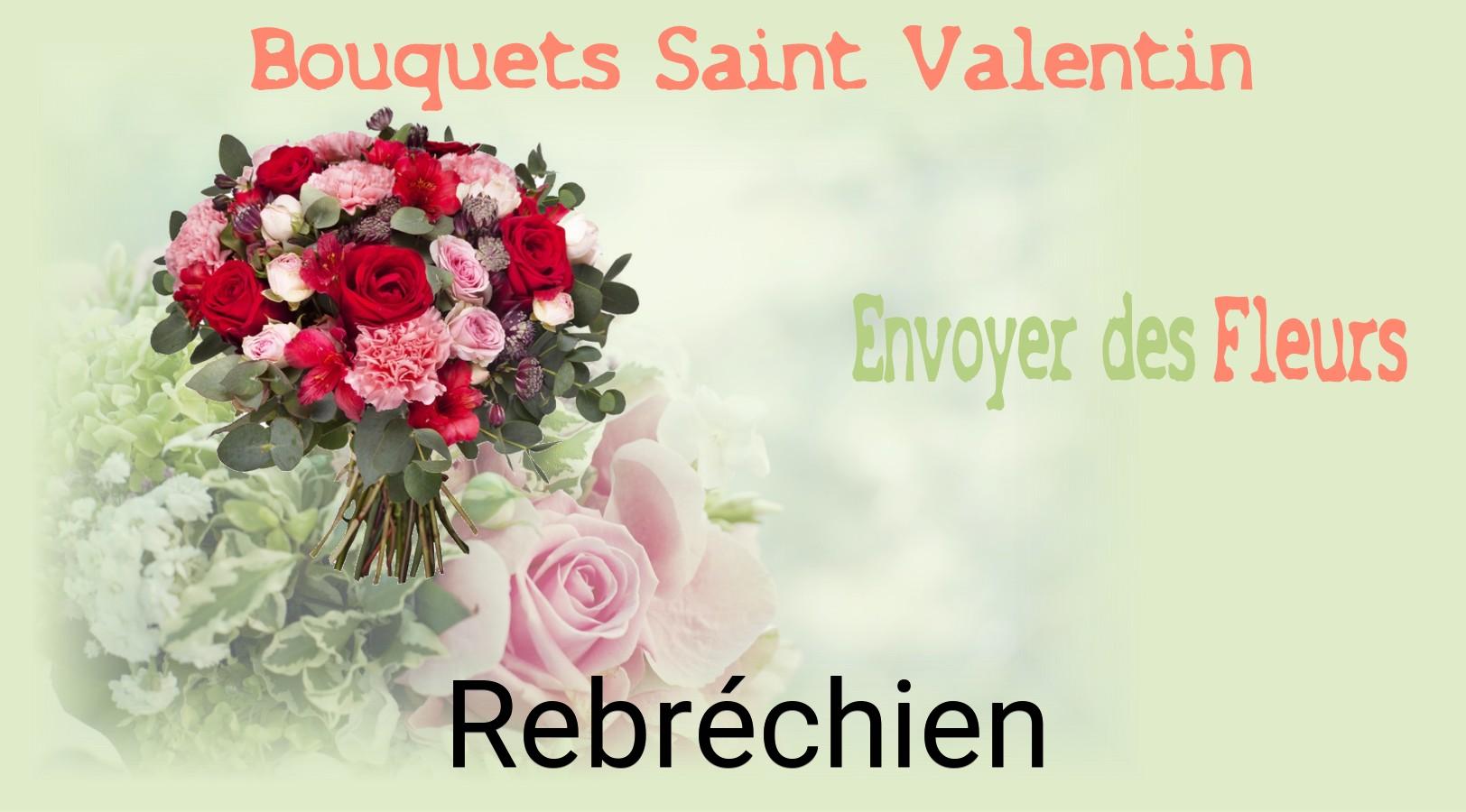 Roses de Saint-Valentin livrées à Rebréchien
